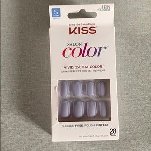 Kiss Purple Adhesive Nails